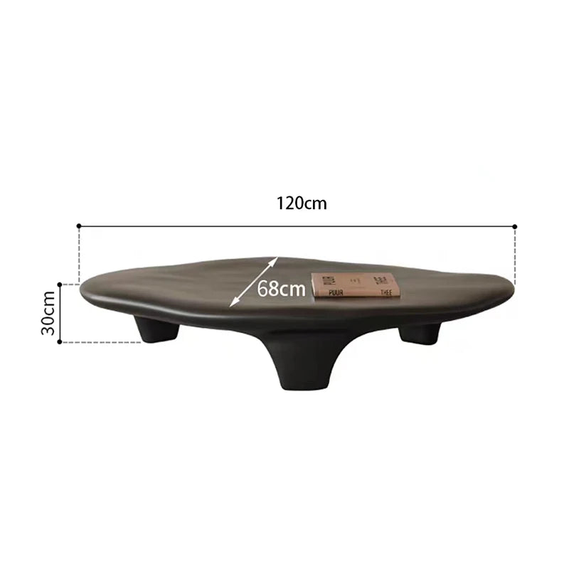 Minimalist Wabi Sabi Coffee Tables, Aesthetic, Luxury, Modern, Italian Glamour, Low Home Furniture