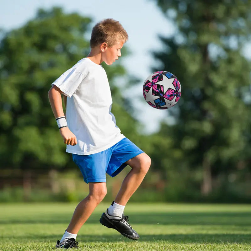Ballon de Football PU Sans Couture Professionnel — Taille 4 ou 5, Match & Entraînement