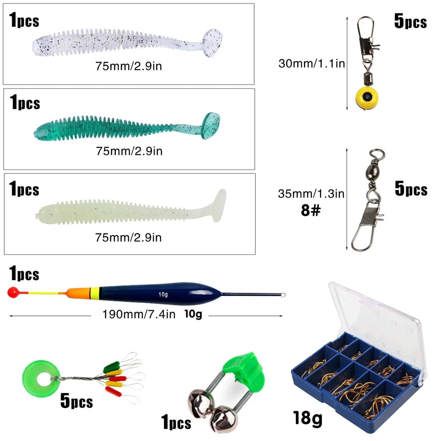 Sougayilang-Kit complet de moulinet de pêche Baitcasting, section Chlor5, rapport de vitesse 7.2:1, pêche au bar et à la carpe, le plus récent