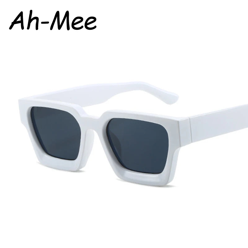 Lunettes de soleil vintage cyclisme carrées — hommes, femmes, rétro, unisexe, populaires, UV400
