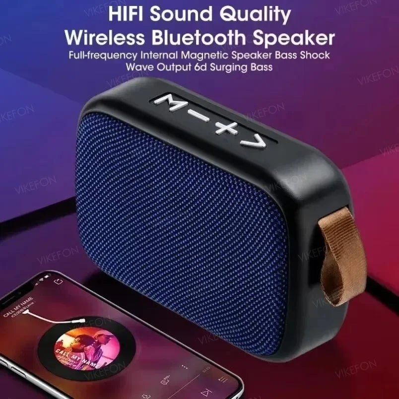 Mini Fabric Speaker, Wireless Portable Soundbar, Bluetooth 5.0, for Outdoor and Indoor Sports, HIFI Speaker, Support J, TF Card, FM Radio L