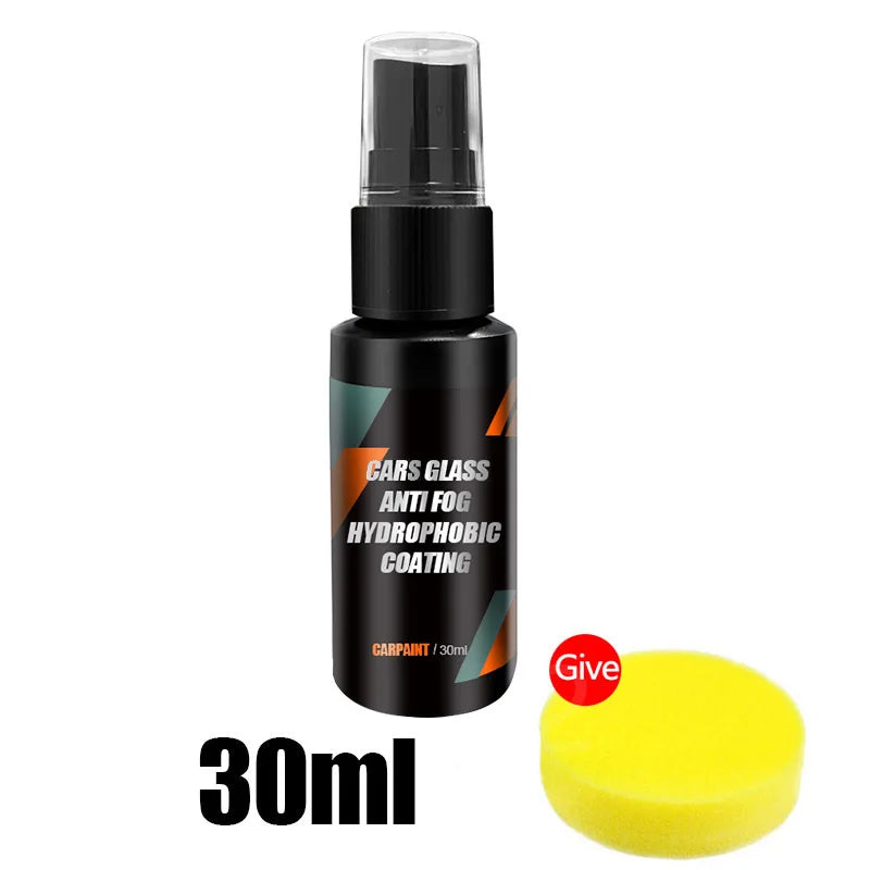 Spray hydrofuge pour voiture, revêtement Anti-pluie pour voiture, verre hydrophobe, liquide Anti-pluie, masque miroir pour pare-brise, âge chimique automobile