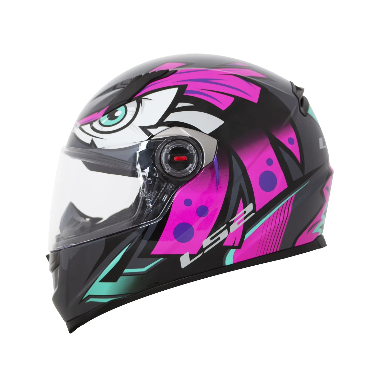 LS2 Draze Full Face Helmet Male for Women LS2 FF358 Motocross Race Men Women Casco Moto Helmet Without Pump ECE Approved