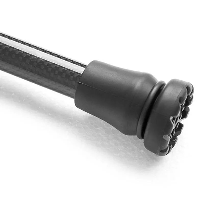Bâton de marche antidérapant 16-22mm, béquille, coussinets inférieurs, protection d'escalade, randonnée, trekking, pointe de poteau, 1/4 pièces