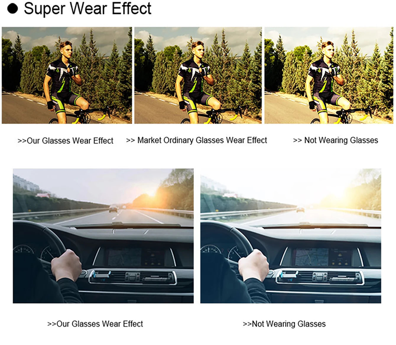 Lunettes de soleil de pêche polarisées pour hommes et femmes, lunettes anti-absorbe ouissement, lunettes UV400, sports de plein air, conduite, randonnée, cyclisme sur route