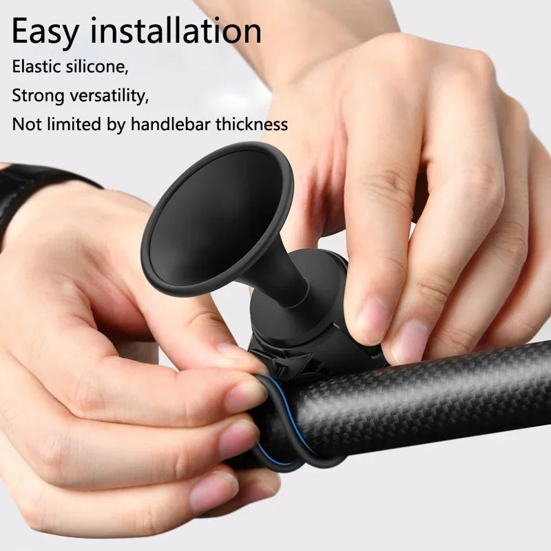 Bike Horn for Electric Scooter, 120db Waterproof Bell for MTB, Road Cycling, Alarm for Xiaomi M365 Pro Accessory