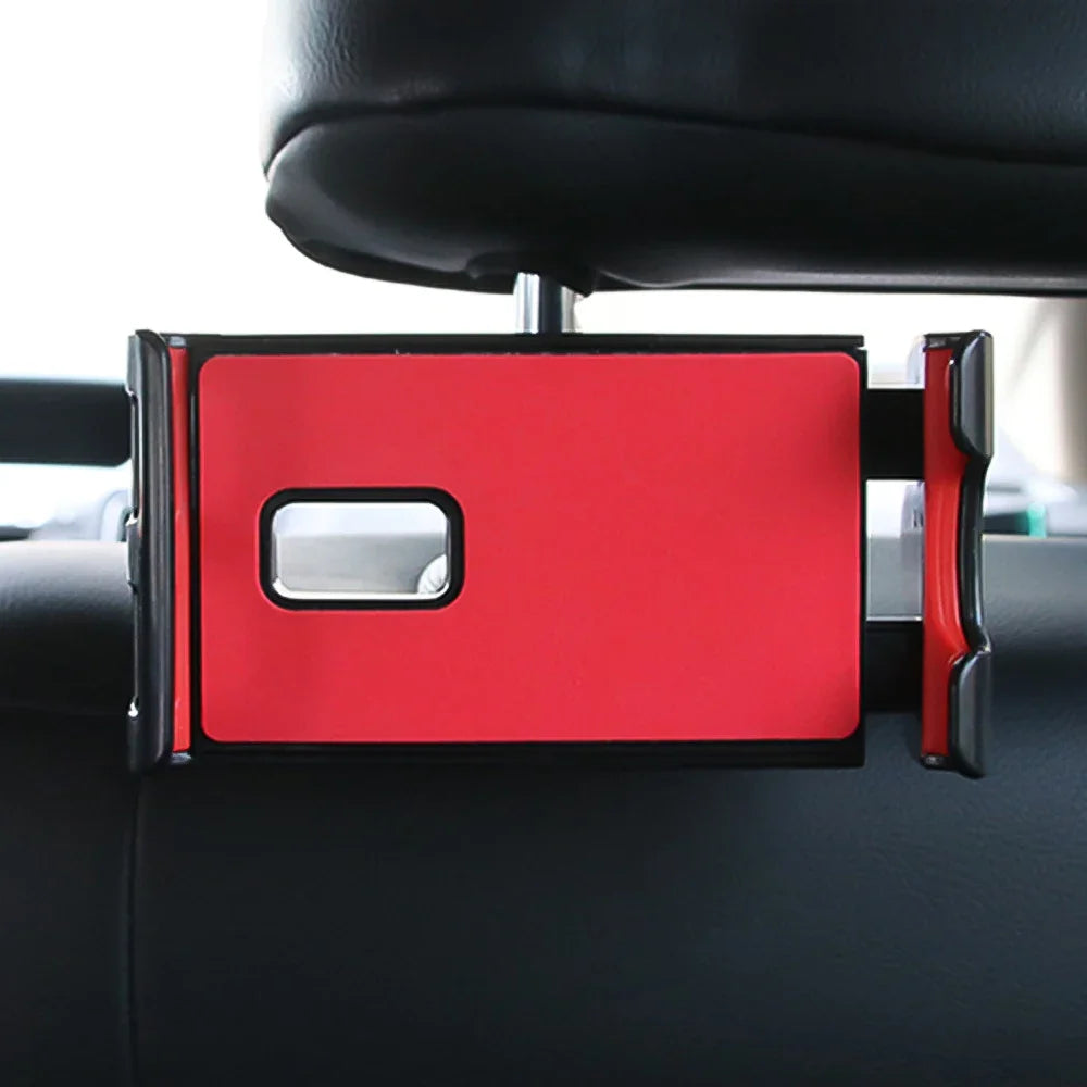 Support de tablette de voiture pour appui-tête réglable, support arrière de siège de voiture pour iPad, support de téléphone portable, Clip, accessoire de voyage sur route pour enfants