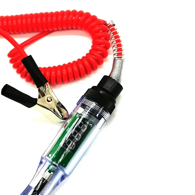 Car and Truck Voltage Circuit Tester, 6V 12V 24V, Automotive Diagnostic Probe, Test Pen, Bulb, Electrical Measurement Pen, Repair Tools