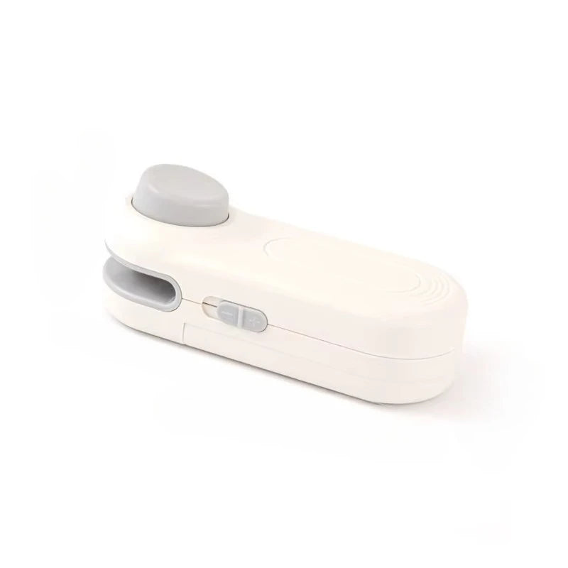 Scelleuse Mini Portable 2 en 1 Scelleuse Thermique pour Snacks Utilisation Domestique Scelleuse Rechargeable Scelleuse Sous Vide Snacks Sac Plastique Scelleuse Thermique