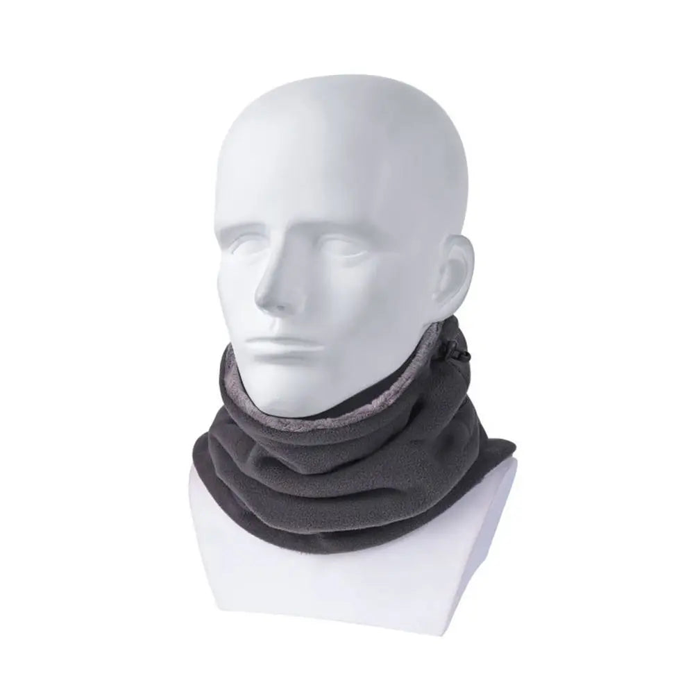 Masque chaud de moto d'hiver pour hommes et femmes, col polaire, écharpe coupe-vent plus chaude pour l'extérieur, Camping, randonnée, cagoule, masque facial de cyclisme