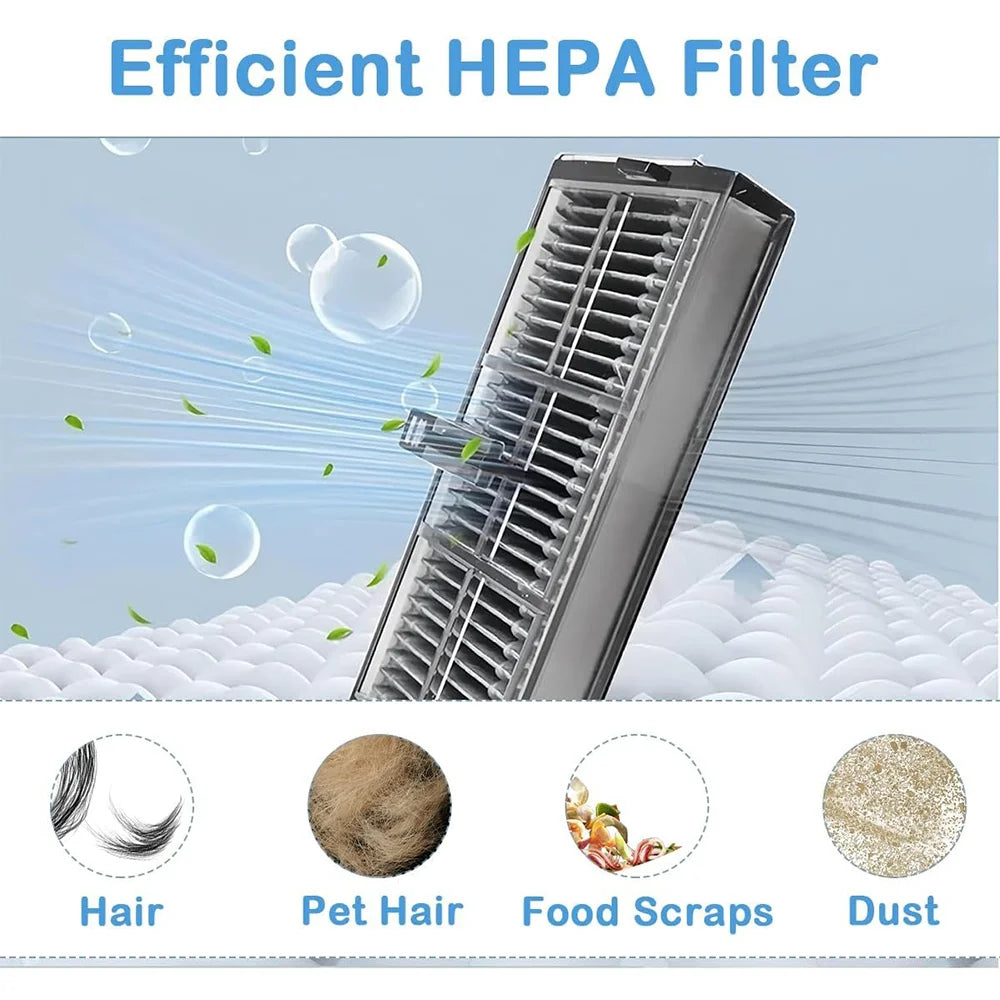 Accessories for Dreame L40 Ultra / X40 Ultra Robot Vacuum Cleaner, Dust Bags, Mop Pads, Main Side Brushes, Cloths, HEPA Filters, Spare Parts
