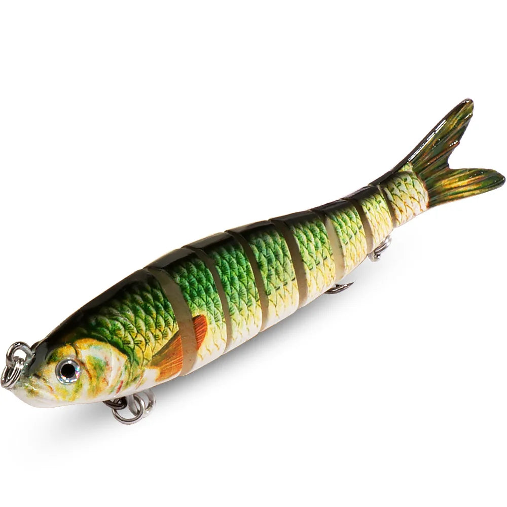 GOBAIT Swimbait 11g 16g 27g leurre multi-joint coulant lent bionique natation Pesca bar triple crochet carpe matériel de pêche appât dur