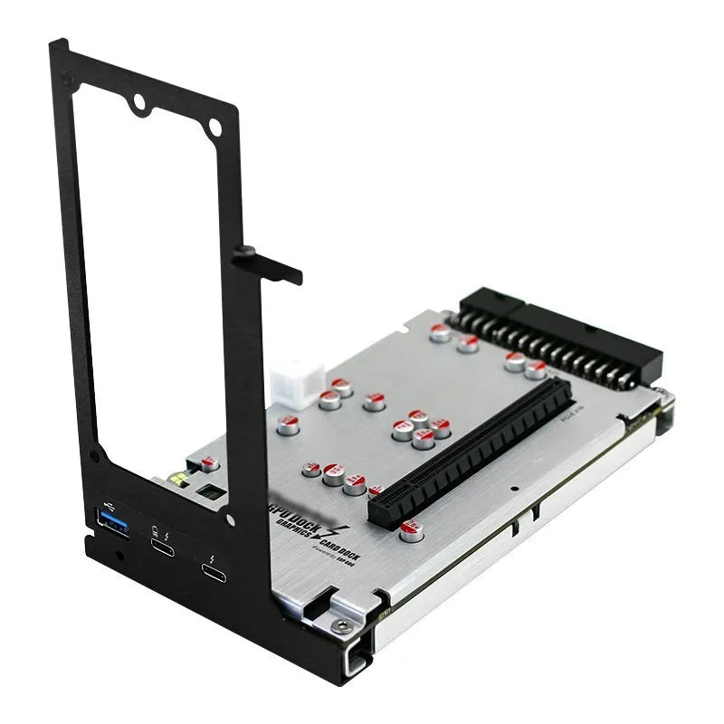 TH3P4G3 Thunderbolt Compatible GPU S6 PCI-E X16 Ordinateur Portable à Carte Graphique Externe pour Ordinateur Portable, Thunderbolt Compatible 3 4