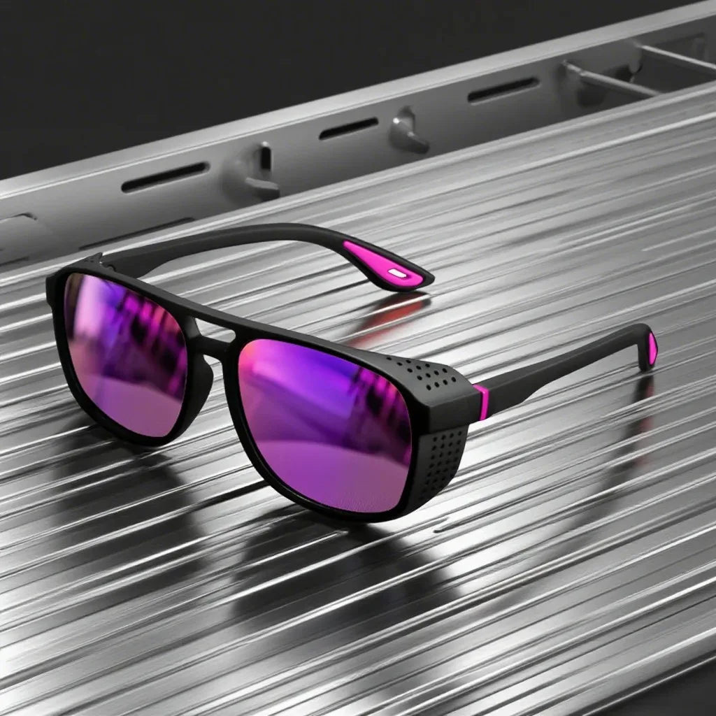Lunettes Sport Polarisées UV400 — Coupe-Vent Cyclisme Course Extérieur