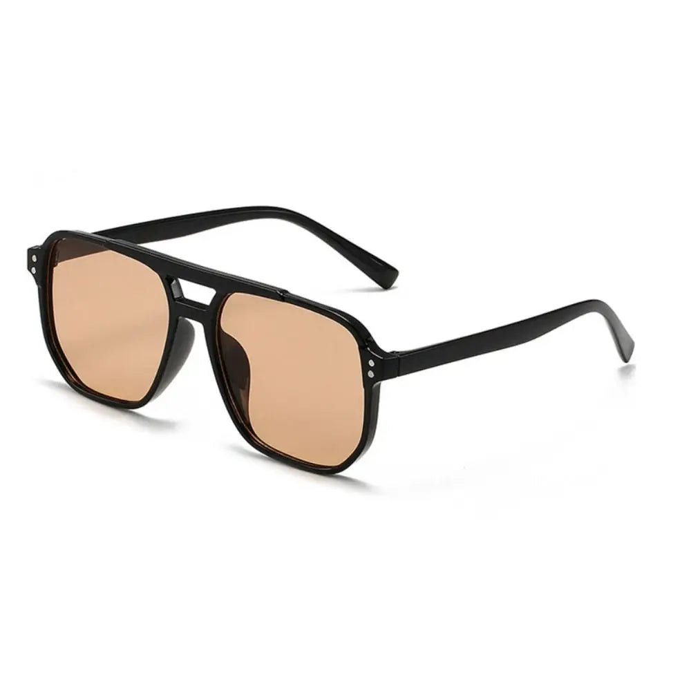 UV-protective Punk Square Sunglasses, Eye Protection for the Beach, Black Sunglasses, Travel Accessories, Retro Sunglasses for Women and Men