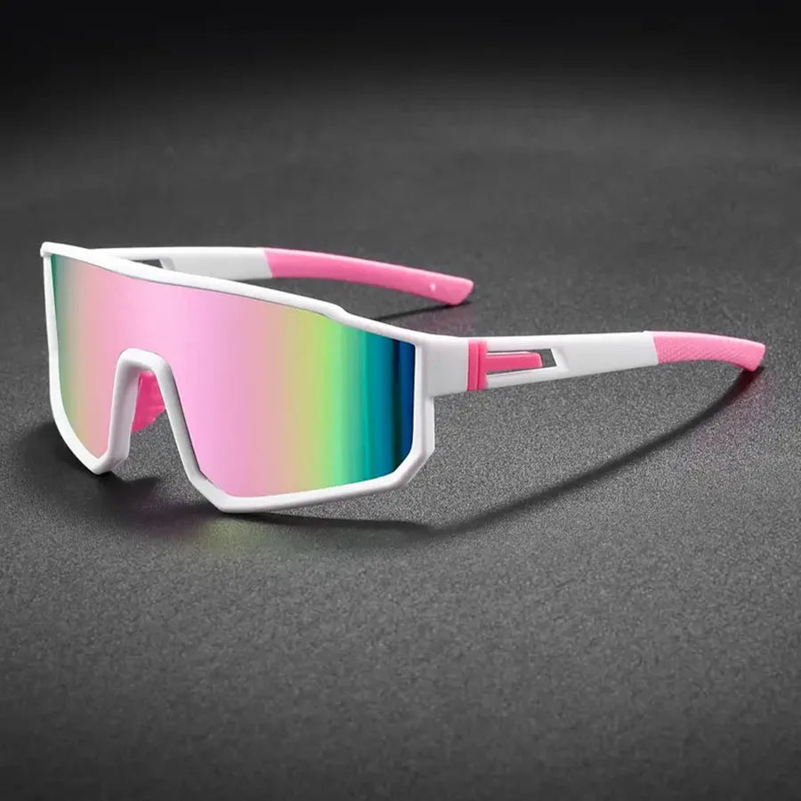 Men's oversized cycling glasses, bike, windproof, colorful coating, outdoor sports sunglasses, motorcycle