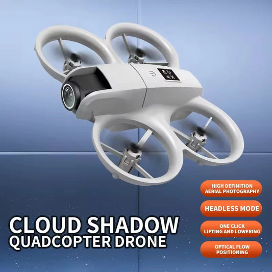 Nuevo mini Dron WIFI FPV Hover profesional con cámara 4K, luces coloridas, Dron RC plegable, cuadricóptero RC, juguetes de regalo