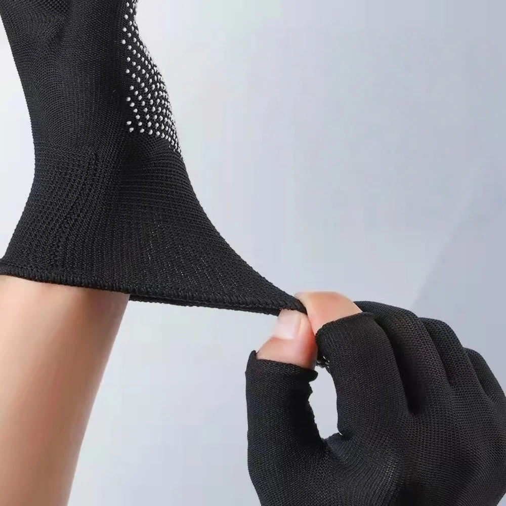 10 pièces gants en Nylon respirant antidérapant pour cyclisme pêche Camping unisexe multicolore Protection du travail gants de Protection du travail