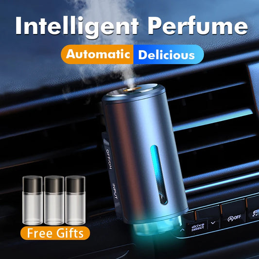 Diffuseur d'air électrique pour voiture, humidificateur d'arôme pour ventilation de voiture, brume d'aromathérapie, désodorisant pour enlever les odeurs, accessoires de voiture