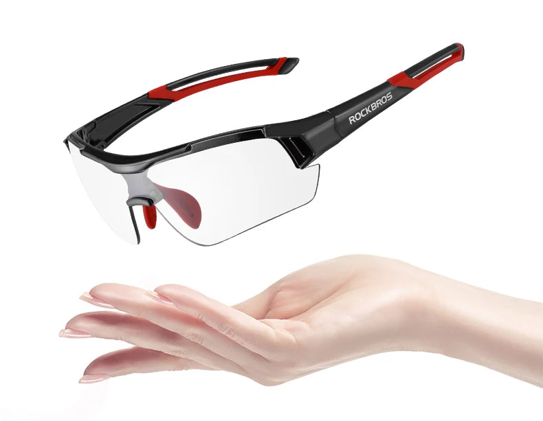 Lunettes de cyclisme photochromiques — vélo, sport extérieur, décoloration, VTT, route