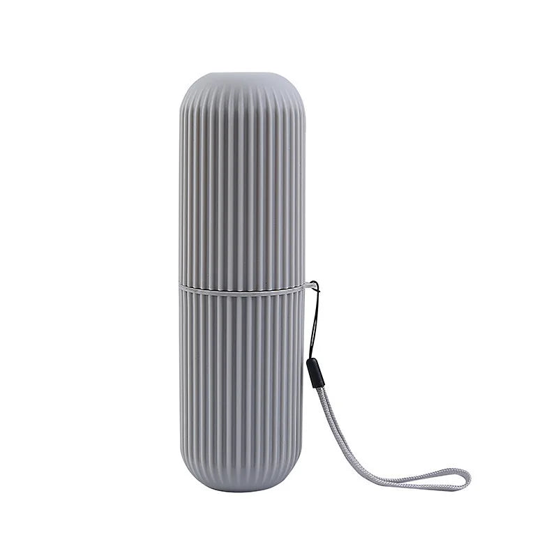 Estuche protector portátil para cepillo de dientes y pasta dental, soporte de viaje, caja de almacenamiento para acampar, protege el cepillo de dientes y la pasta dental de la suciedad y los daños
