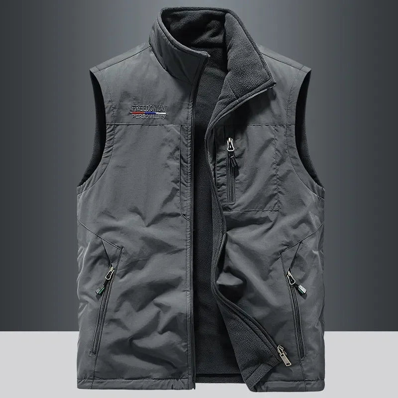 Chaqueta de senderismo para hombre, abrigo térmico, cálido, informal, metropolitano, glaMan, ropa térmica de lujo, talla grande, moda, invierno