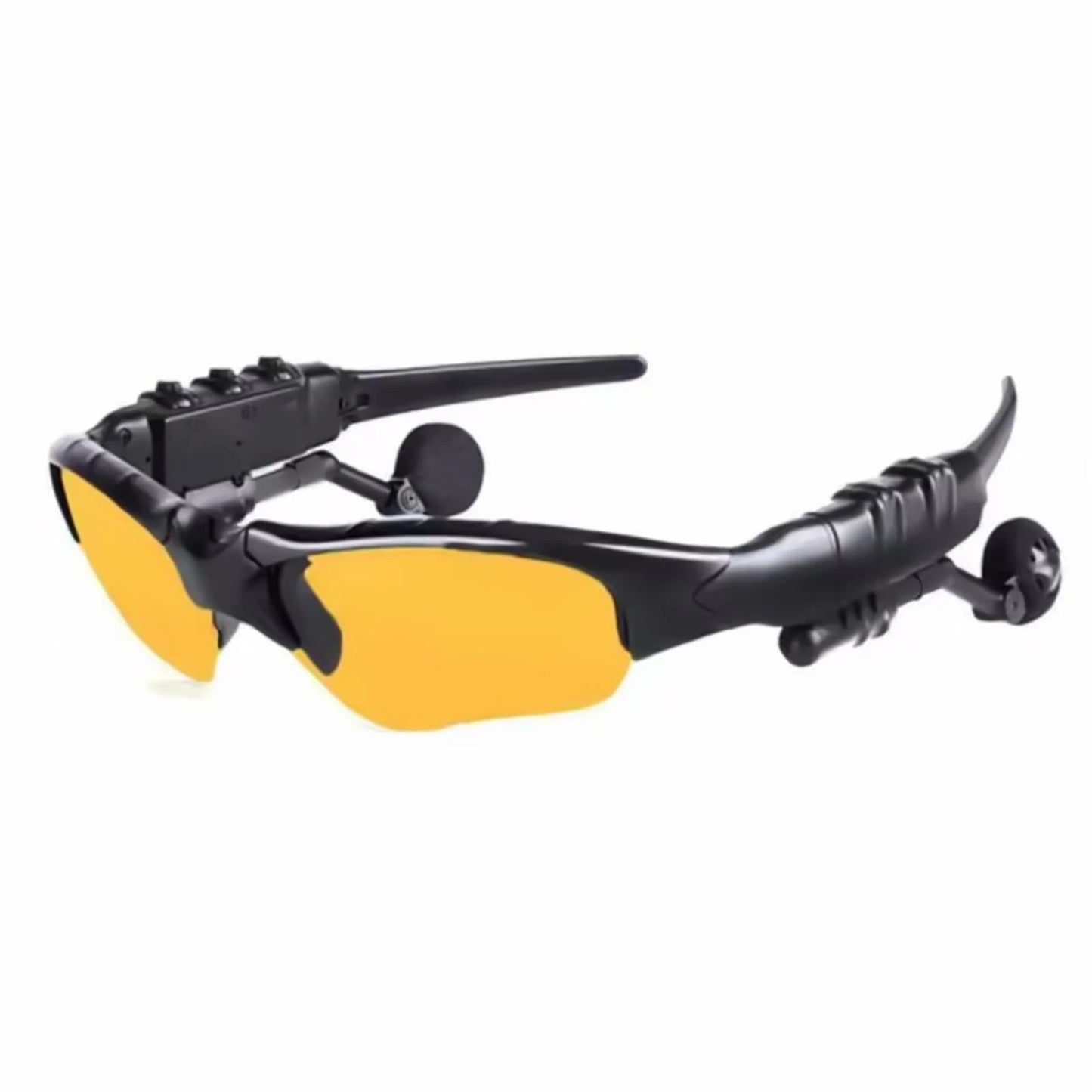 Lunettes de soleil de sport stéréo sans fil Bluetooth 5.0 avec écouteurs intégrés pour le cyclisme, la conduite et l'écoute MP3, polarisées
