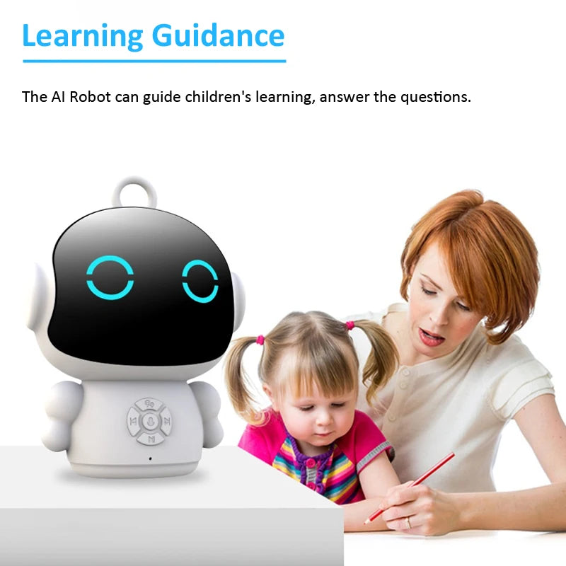 Robot jouet éducatif intelligent WiFi — reconnaissance vocale, apprentissage interactif, enfants