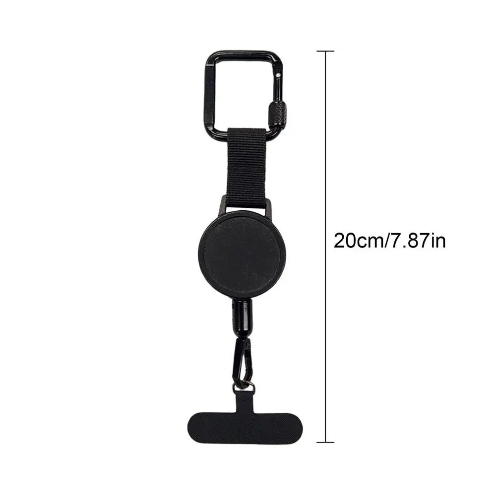 Support de téléphone antivol rétractable, sangle de lanière de téléphone portable, attache de sécurité pour Smartphone avec Clip de ceinture pour voyage en plein air