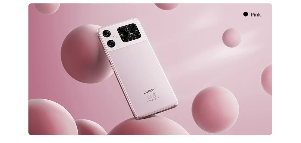 Cubot A20 Smartphone Android 14 — 12 Go RAM, 128 Go, Écran 6,74" 90Hz, 5100 mAh, 48 MP, 4G