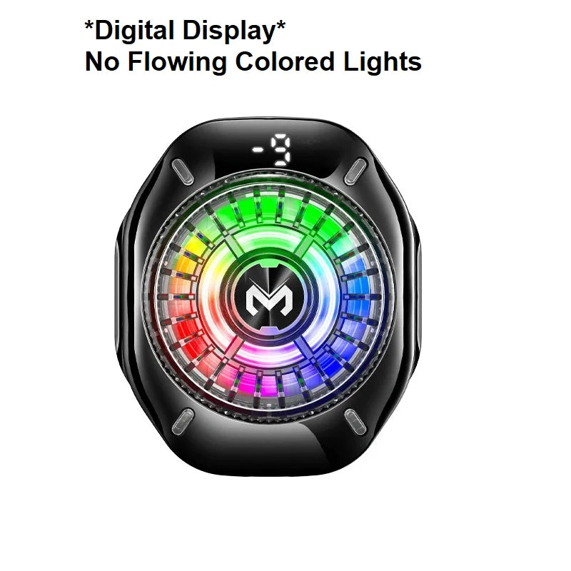 MEMO CX10 — Refroidisseur Téléphone Semi-Conducteur Clip Magnétique LED RGB
