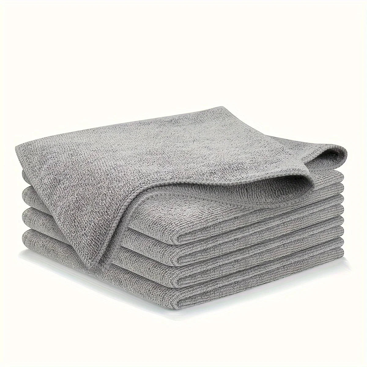 Ensemble de grillades à livres absorbantes, douces et anti-tâches, fibre ultrafine, serviettes de cuisine, gris clair, 5 pièces, 10 pièces, 20 pièces