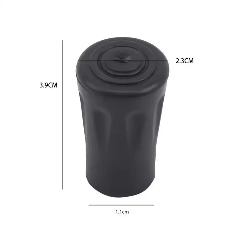 Capuchons de protection antidérapants pour bâtons de trekking, 6/12 pièces, couvre-bas de bâton de marche, coussinets de protection légers pour l'escalade et la randonnée