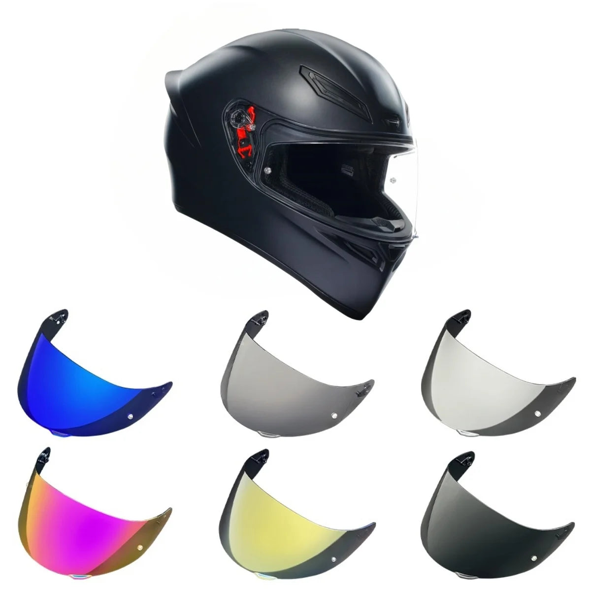 Para AGV K5 K5S K5-S K3SV K1 K1S Compact ST Casco de motocicleta, visera, lente, pantalla, gafas integrales, accesorios Para Moto Casco