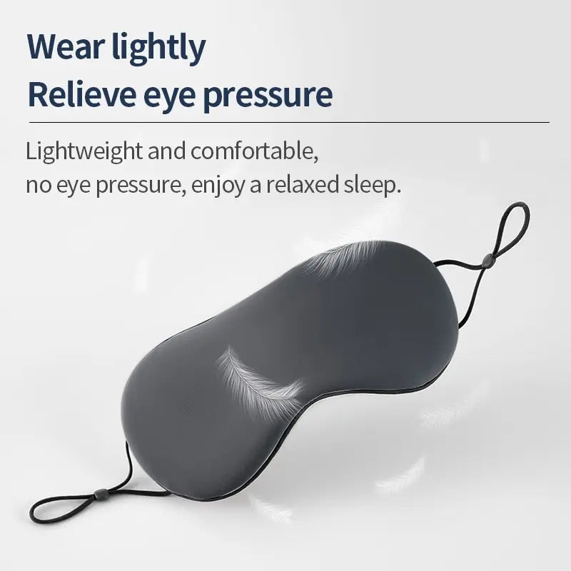 Masque pour les yeux de sommeil, Style coréen, soie glacée, chaud et frais, double usage, réglable, blocage de la lumière de voyage, masque pour les yeux respirant
