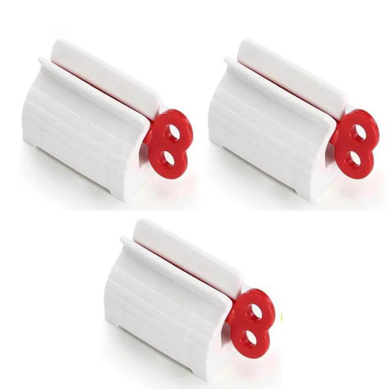 Rolling Toothpaste Squeezer for Lazy Man, Shampoo, Manual Clip, Versatile Facial Cleanser, 1/3 Pieces