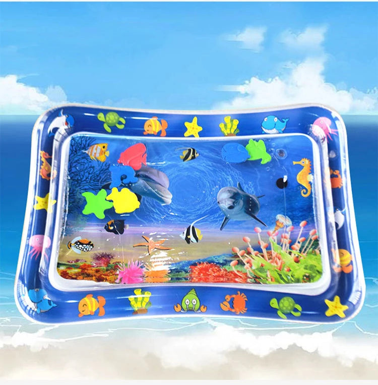 Tapis de jeu gonflable pour bébé, coussin d'eau en PVC pour nourrissons, temps du ventre, coussin d'eau pour enfants, jouets d'activité de développement pour l'éducation précoce
