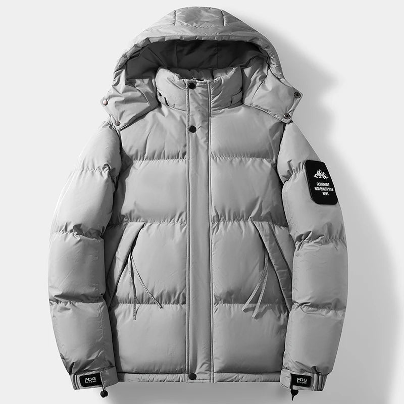 Veste à capuche pour hommes, vêtements d'extérieur, randonnée, Camping, coupe-vent, respirant, chaud, en coton, confortable, à la mode et tendance, hiver