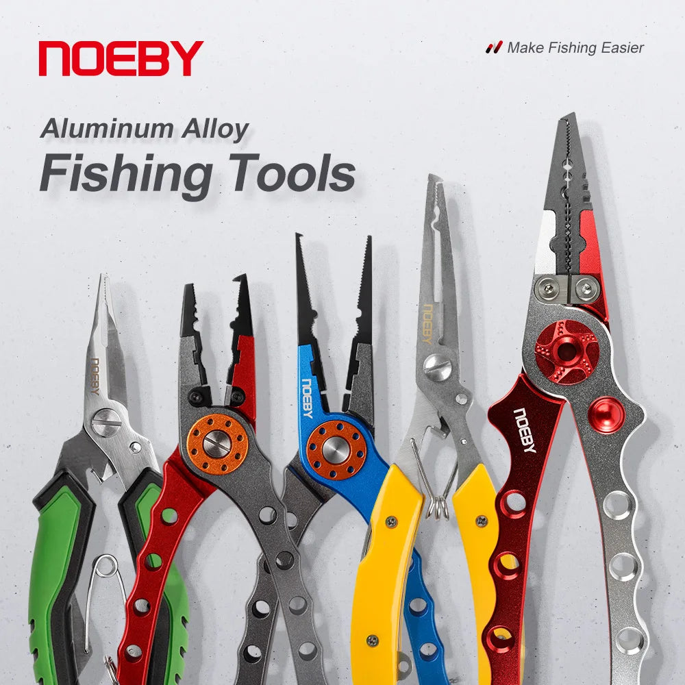 NOEBY Pince de Pêche Multifonctionnelle — Outil Pro Acier Inoxydable