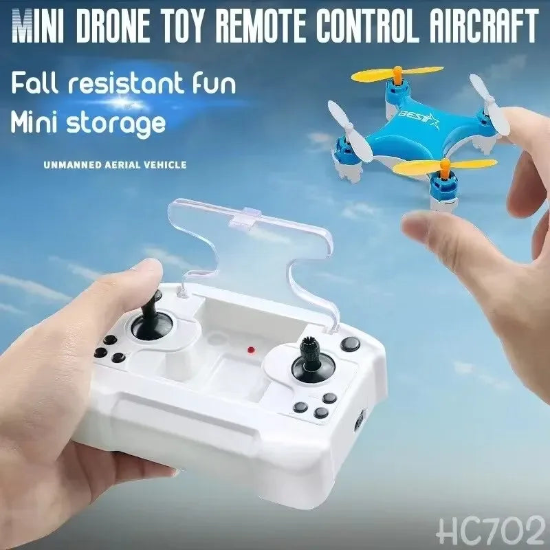 Mini Dron Avión Teledirigido Nuevo Juguete para Niños Micro Avión Cuadricóptero de Altura Fija
