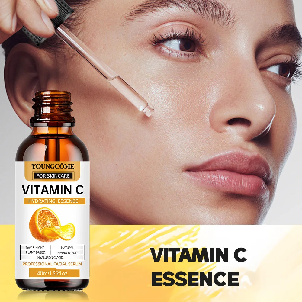 Vitamin C Facial Serum Dark Spot Remover Anti-Aging Repair Essence Facial Skin Care Collagen Repair Nourishing Skin Care
