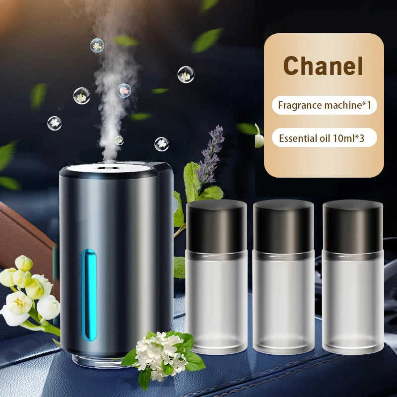 Diffuseur d'air électrique pour voiture, humidificateur d'arôme pour ventilation de voiture, brume d'aromathérapie, désodorisant pour enlever les odeurs, accessoires de voiture