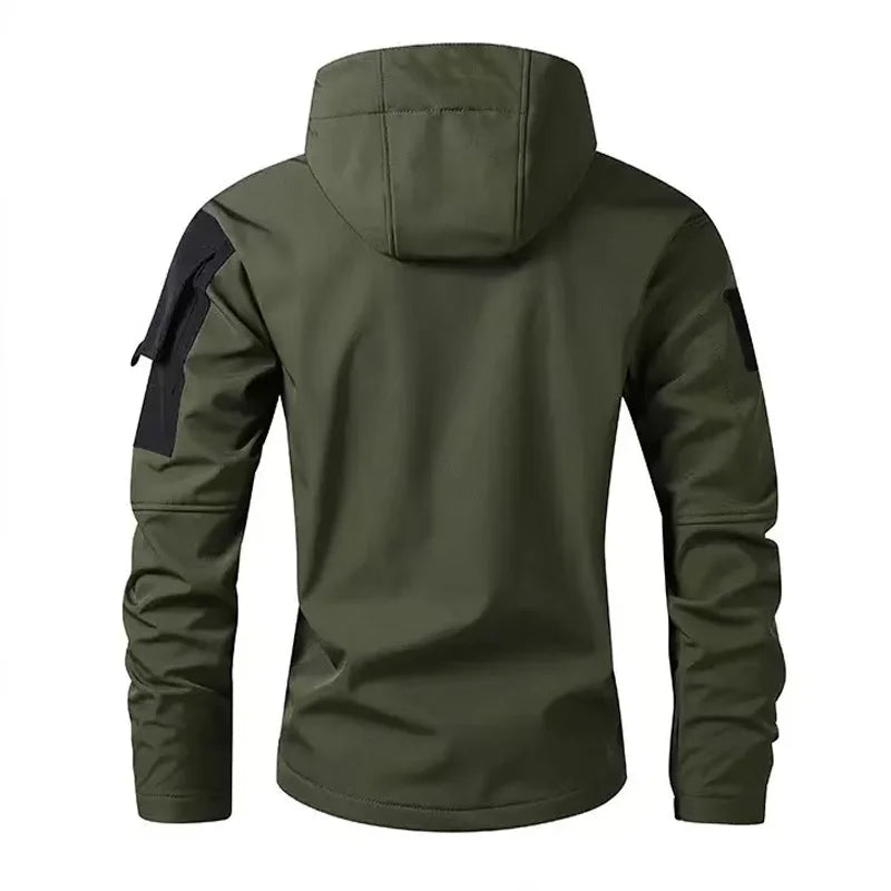 Vestes polaires de Combat militaire tactique d'hiver pour hommes, manteau chaud de randonnée en plein air, Camping, escalade, multi-poches, Trekking décontracté