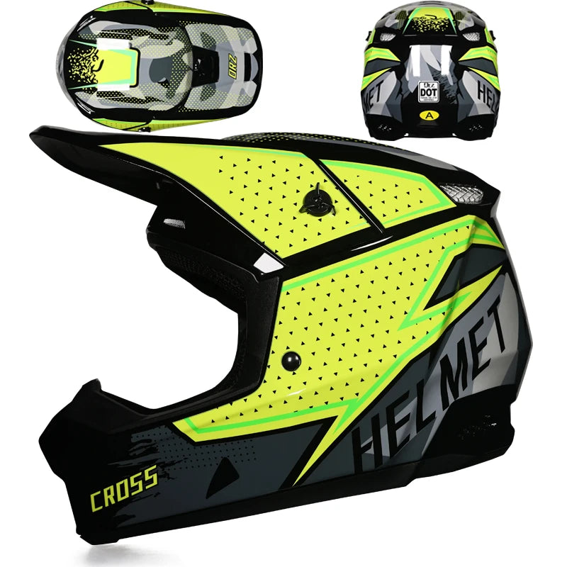 Professional Motorcycle Helmet Motocross Off-road Helmet Kids Off-road Helmet Capacete De Motocicleta
