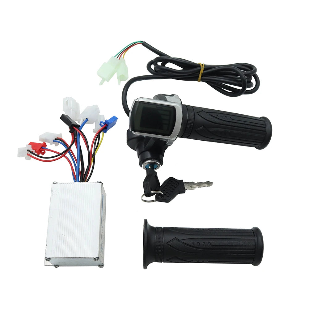 Accesorios para bicicletas eléctricas y patinetes, controlador de motor cepillado y empuñadura de acelerador 24V 36V 48V 250W 350W 500W 1000W