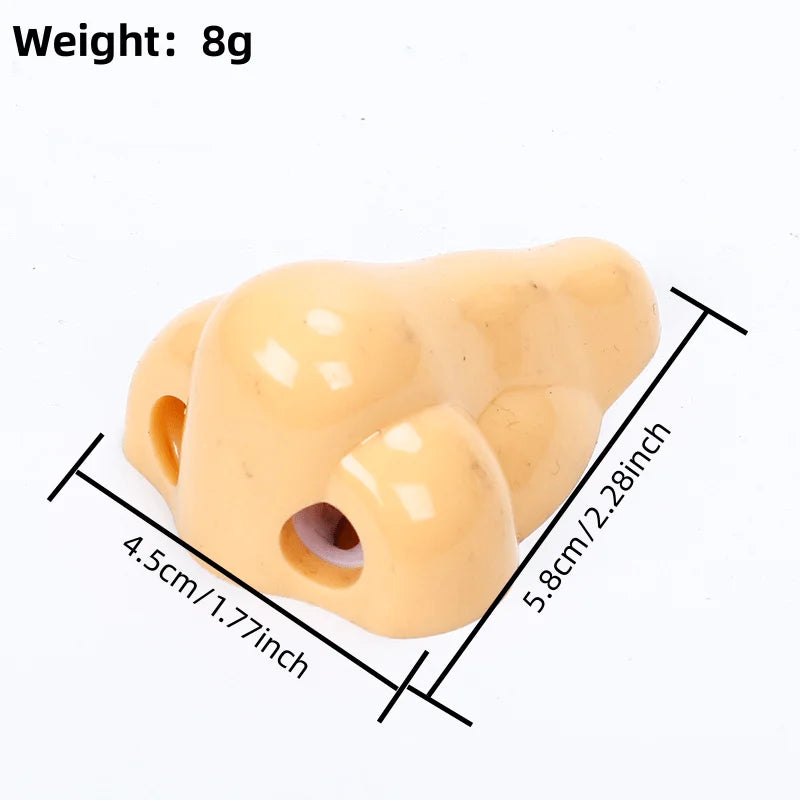 Taille-crayon créatif en forme de nez, 1/12 pièces, taille-crayon amusant, fournitures scolaires, prix pour enfants, cadeaux de fête
