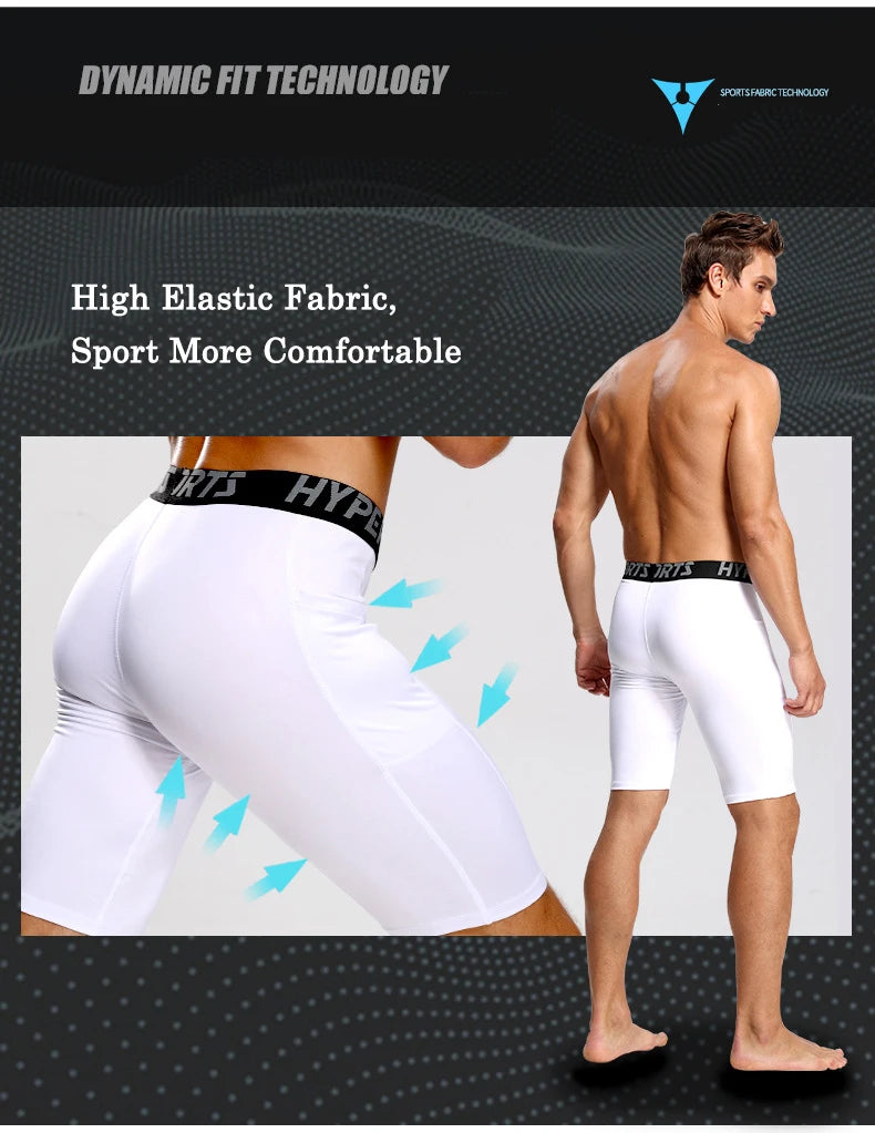 2025 Shorts de Compression hommes vêtements de Sport d'été collants d'entraînement Leggings de Fitness de gymnastique pantalons courts bas de Sport Shorts de course hommes