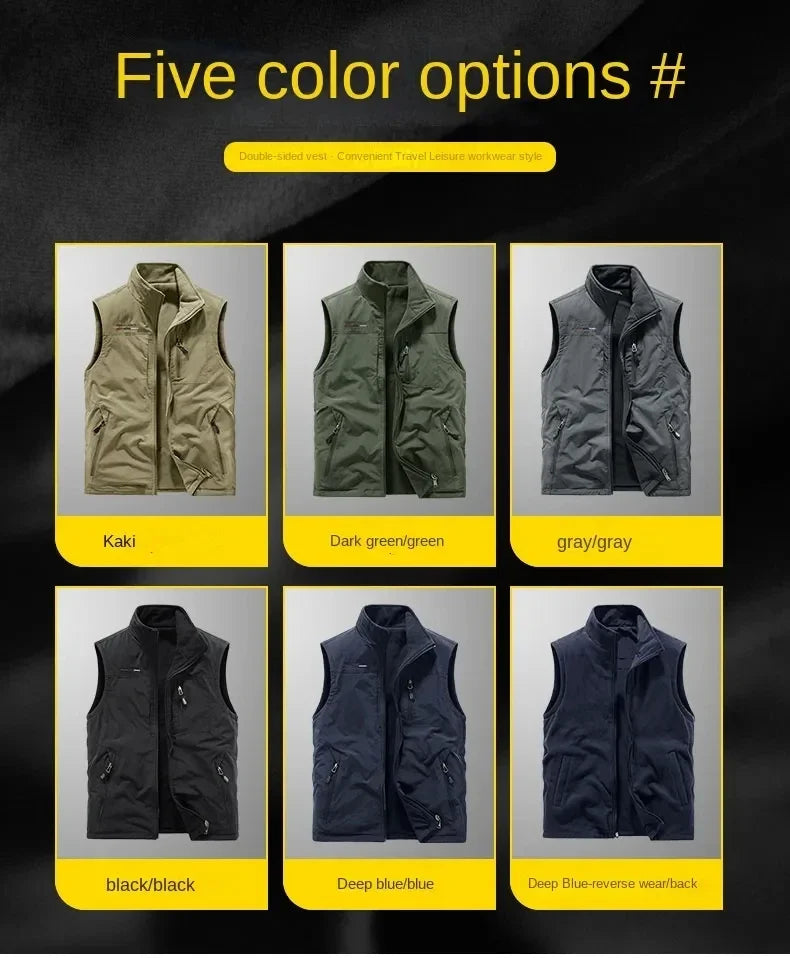 Chaqueta de senderismo para hombre, abrigo térmico, cálido, informal, metropolitano, glaMan, ropa térmica de lujo, talla grande, moda, invierno