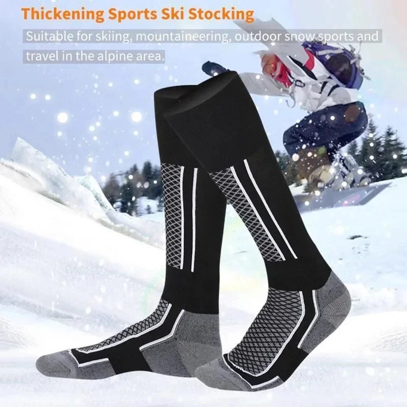 Chaussettes de Ski Hiver Thermiques — Randonnée & Sport pour Homme, Femme, Enfant