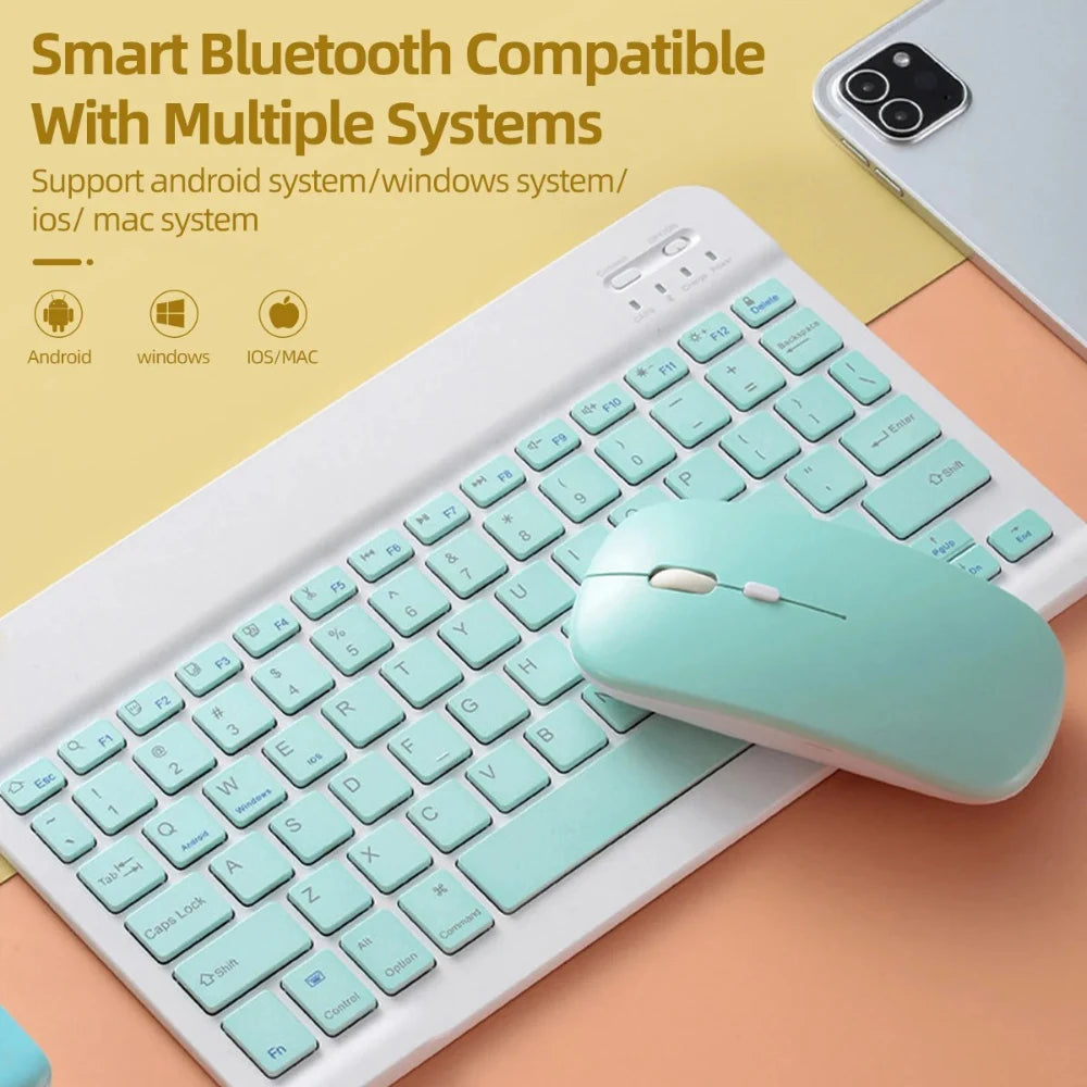 Souris Sans Fil Bluetooth Silencieuse — Gaming, Portable, PC, Tablette, Multi-Appareils